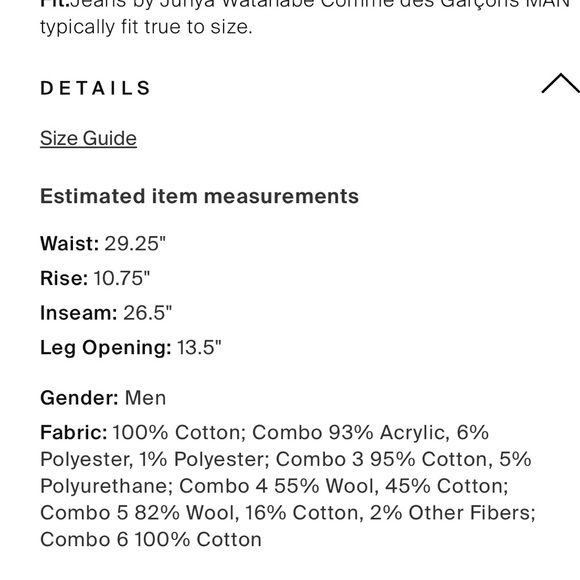 Junya Watanabe Comme des Garçons MAN Pendleton Patchwork Straight-Leg Jeans - Picture 3 of 6